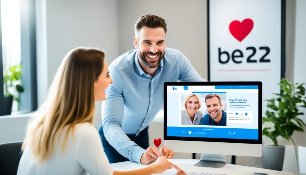 Proceso de búsqueda de pareja en be2