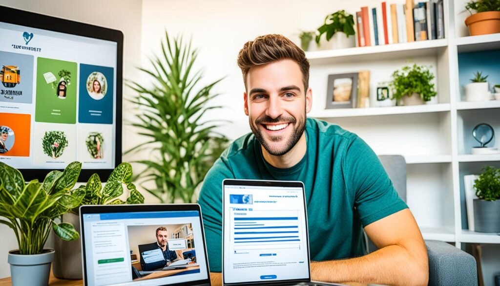 registro y perfil en C-date