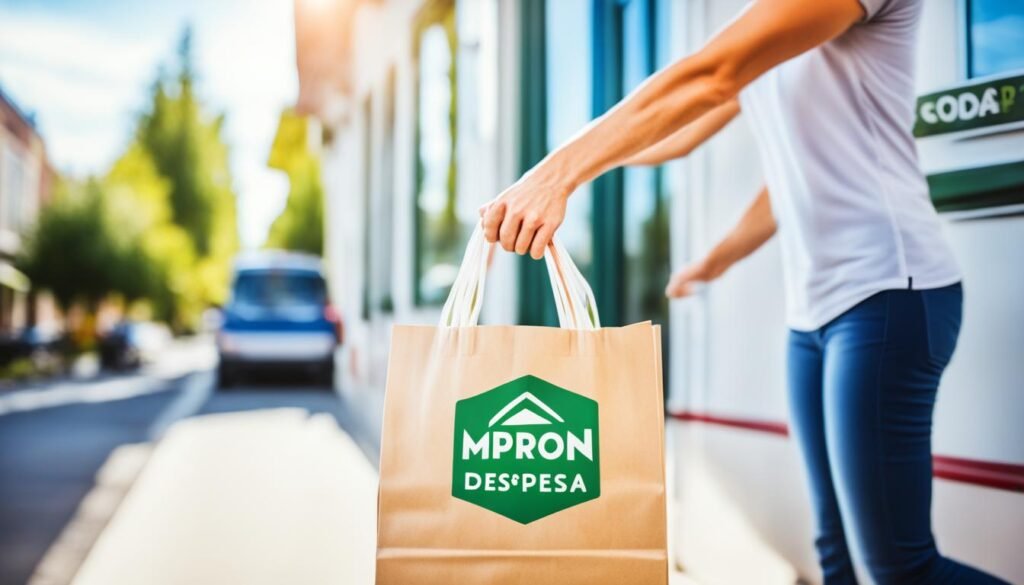 servicio de entrega rápida