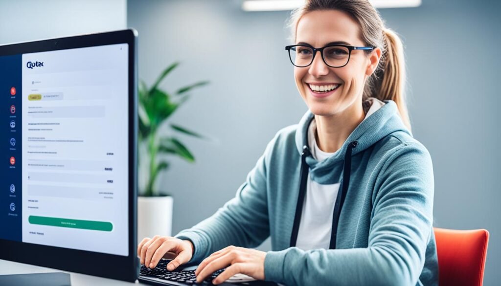 Creando cuenta en Quotex