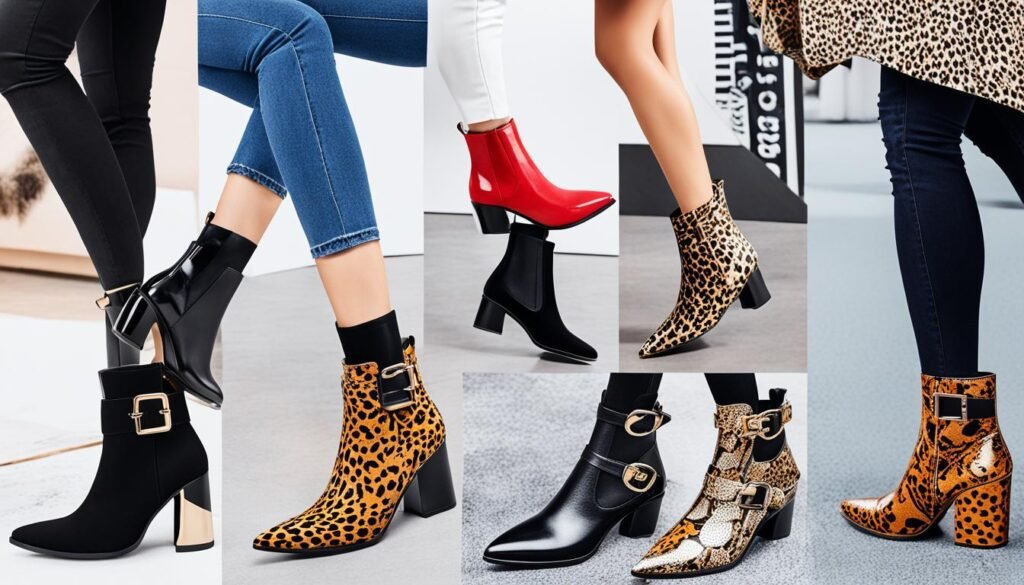 Estilos de moda en botines Estilos de moda en botines