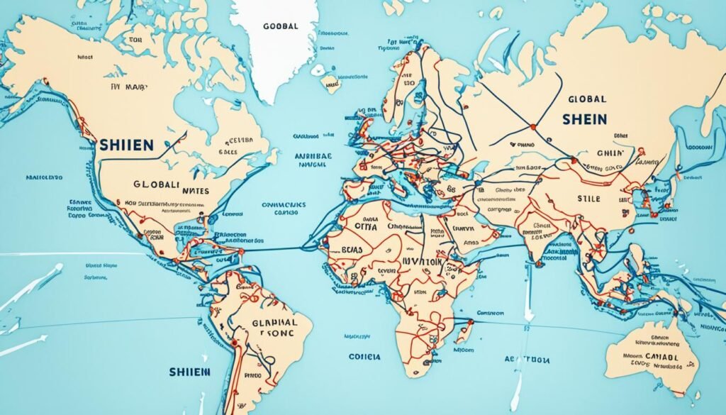 Expansión global de SHEIN