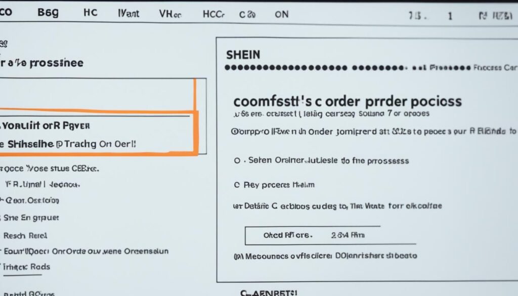Procesamiento de pedidos SHEIN Procesamiento de pedidos SHEIN